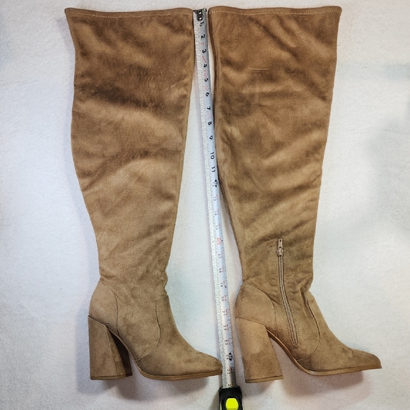 Jessica Simpson Tan Over-the-Knee Boots - Picture 4 of 10